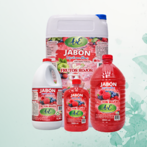 JABÓN LÍQUIDO MANOS FRUTOS ROJOS