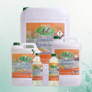 LIMPIADOR DESINFECTANTE CITRONELA